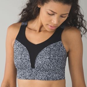 Lululemon Oxygen Bra in Luminescence Splatter